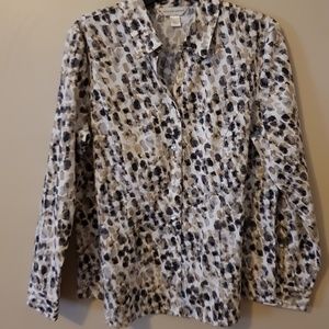 Christopher & Banks size: L Button down shirt